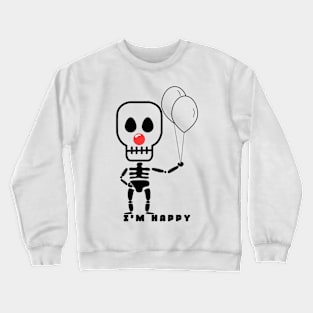 Happy Skull Clown Crewneck Sweatshirt